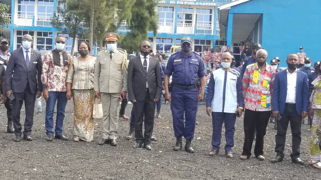 RDC-Goma: Police Universitaire, l’Institut Supérieur de Commerce l’a aussi fait!
