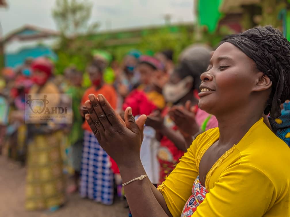 RDC: WAHDI asbl redonne la joie aux femmes et filles victimes de l’éruption de Nyiragongo