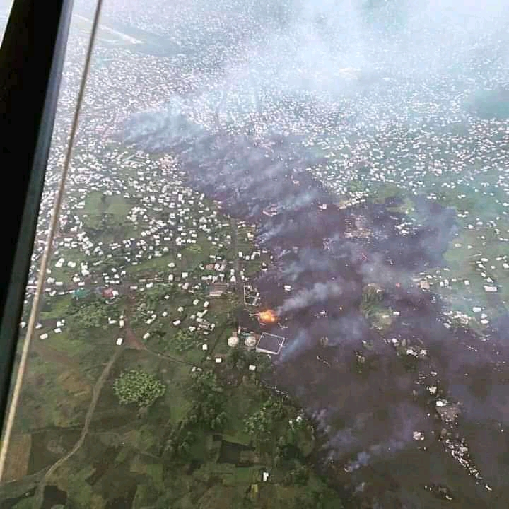 Volcan Nyiragongo: nouvelle communication sur la chute des poussières