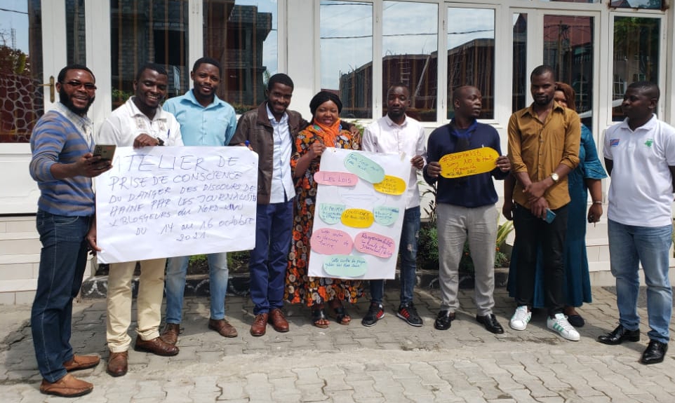 Goma : journalistes et blogueurs ont échangé sur les dangers liés à la propagation des discours de haine