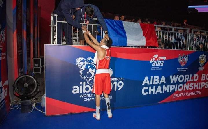 Championnats du monde/Boxe: bien qu’éliminé par BILLAL, Jerry KABANGU de Goma a « surpris » le français