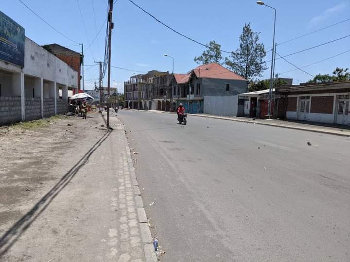 Goma : malgré l’appel du Maire, la journée ville morte a lieu