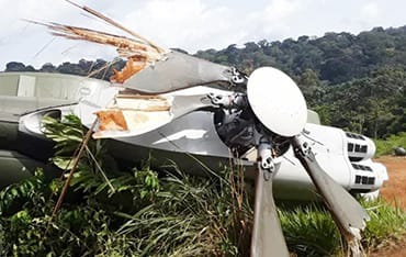 Nord-Kivu: crash d’un hélicoptère du PAM (Brève)