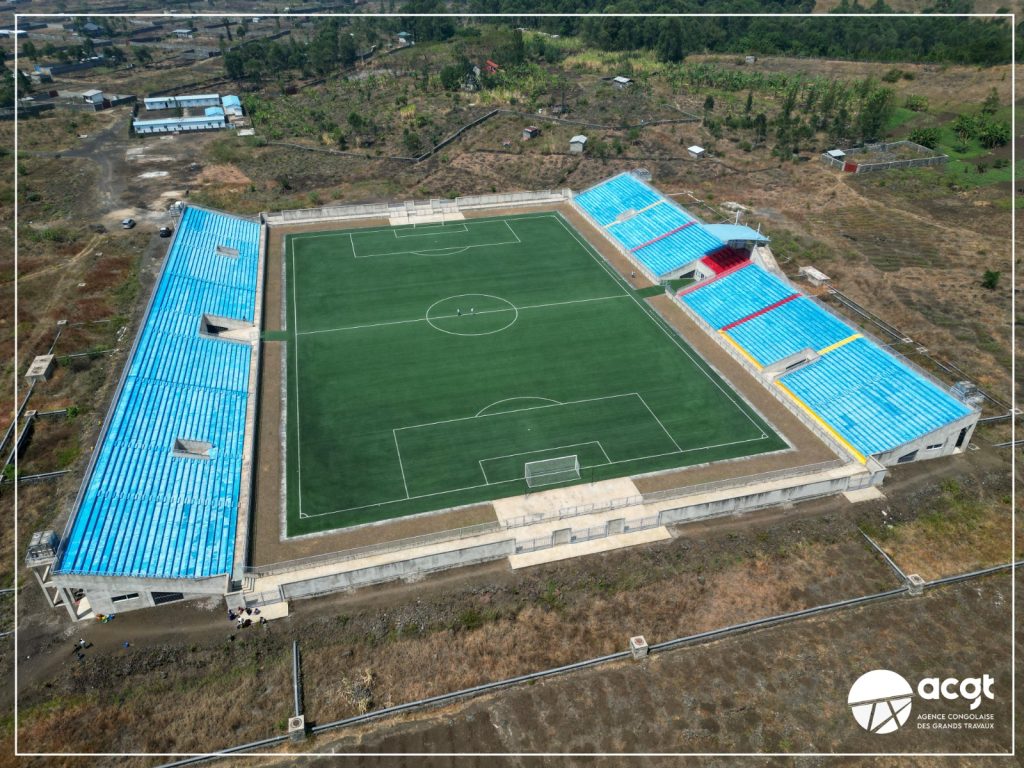 Goma/sport: découvrez ce nouveau stade remis officiellement