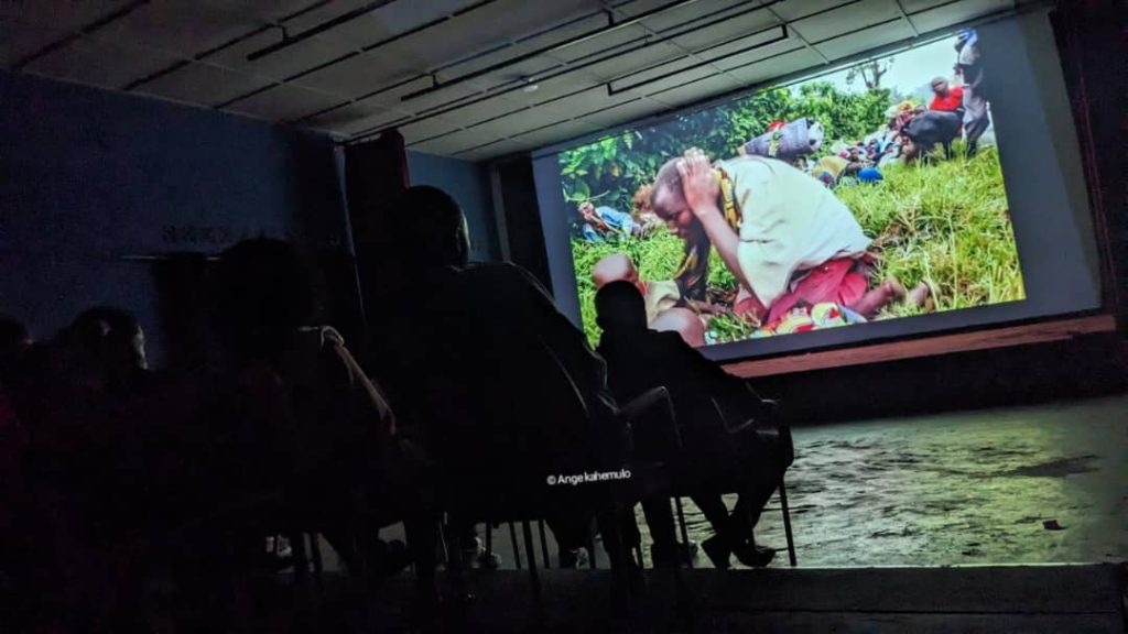 Goma : projection d’un film dénonçant les atrocités perpétrées en RDC